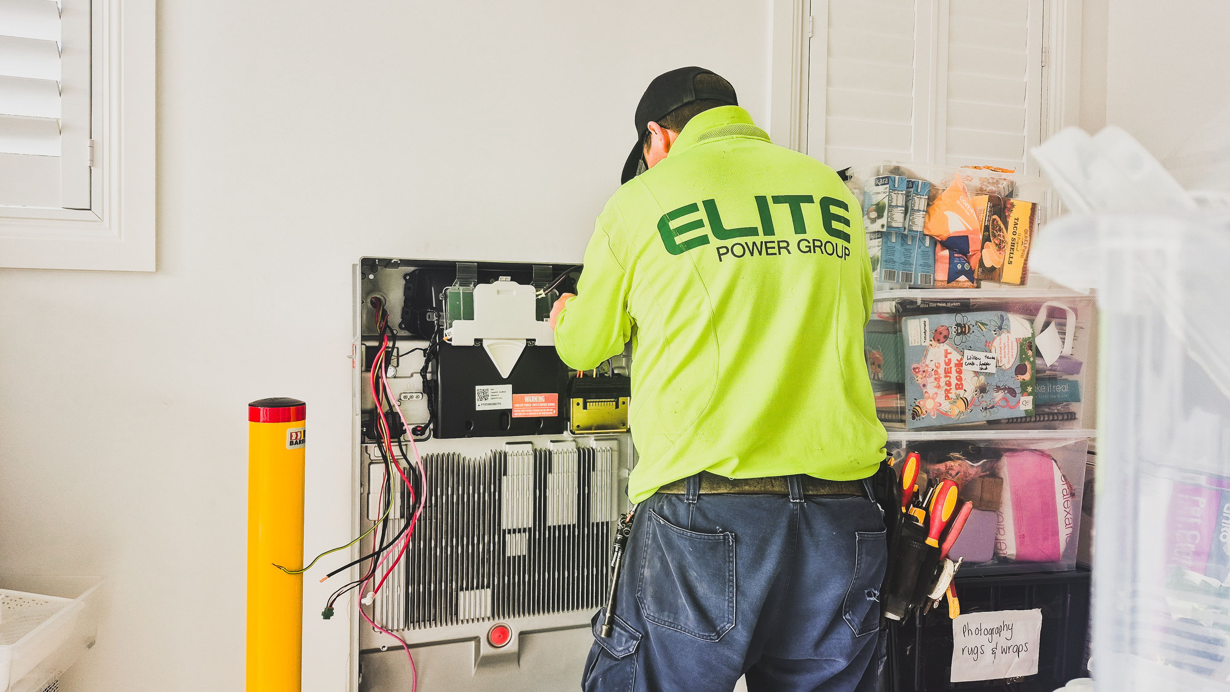 Electrical panel work